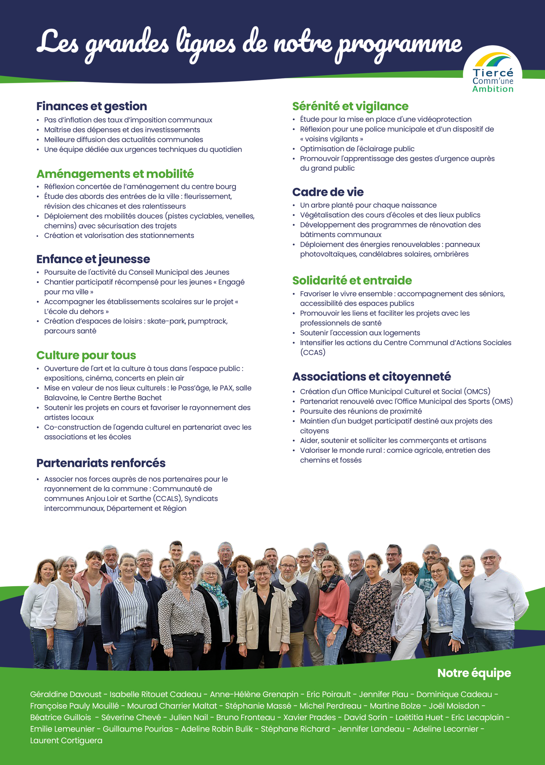 Profession de foi verso